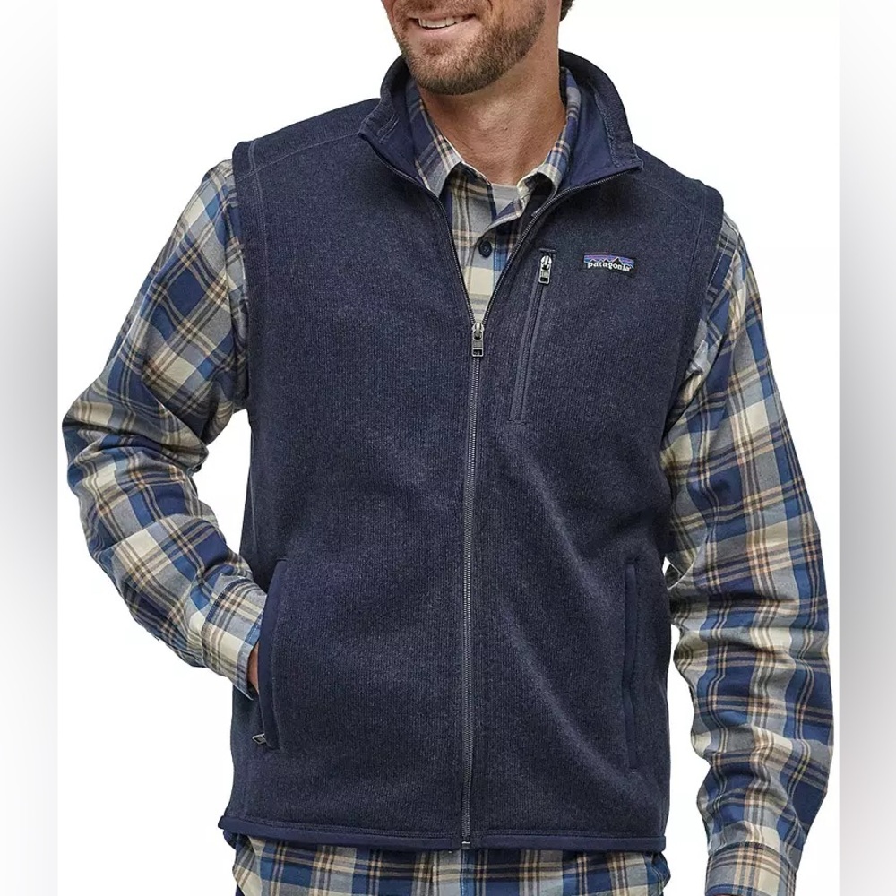 Patagonia Men's Navy Fleece Vest